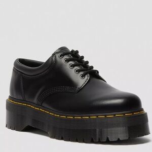 Dr. Martens: 8053 LEATHER PLATFORM CASUAL SHOES